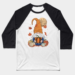 Thanksgiving Gnome Baseball T-Shirt